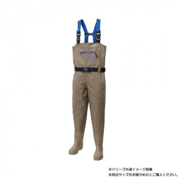 阪神素地 BC-89 チェストハイウェーダー(子供用) LL ベージュ