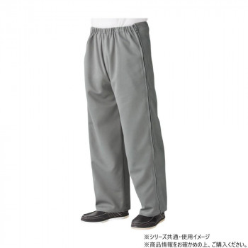 ケアファッション 脇全開ジャージパンツ (紳士) グレー M 398281