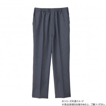 ケアファッション 総ゴムらくらくパンツ (紳士) グレー 3L(股下65cm) 82139125