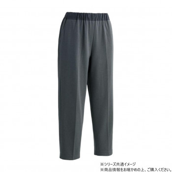ケアファッション おしりスルッとカチオンライトパンツ (婦人) グレー L(股下55cm) 8988042