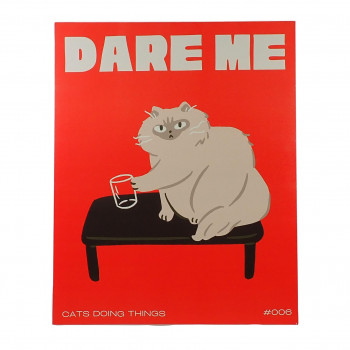 キャンバスアートパネル DARE ME IN041423
