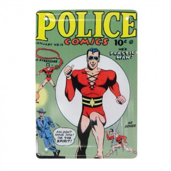 アメコミ メタルポストカード POLICE COMICS IN015783