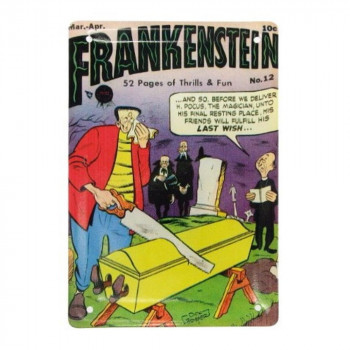 アメコミ メタルポストカード FRANKENSTEIN IN015790