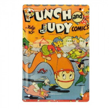 アメコミ メタルポストカード PUNCH JUDY IN015806