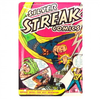 アメコミ メタルポストカード SILVER STREAK IN015820