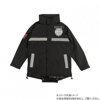 MCR マーキュリー バッグインレインコート ブラック LL KS019750