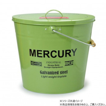 マーキュリー バケツ オーバルフタツキ カーキ MEBUBOKH