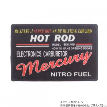 MCR マーキュリー PVCガレージマット  HOT ROD ME018562