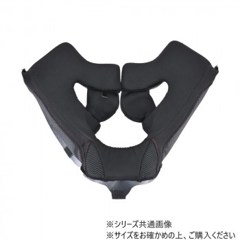 リード工業 ヘルメットオプションリペアパーツ TURISMO Plus用 チークパッド Mサイズ TURISMOC