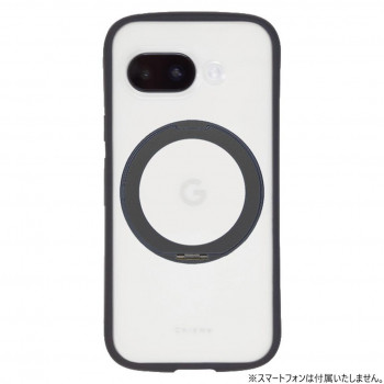 Chrme-CLEAR+mag GooglePixel10a専用背面型ケースブラック GP10a-CHMG02