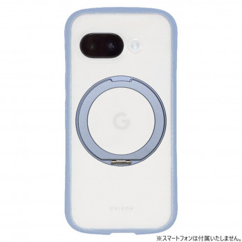 Chrme-CLEAR+mag GooglePixel10a専用背面型ケーススカイブルー GP10a-CHMG03