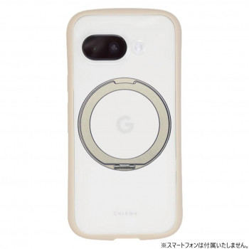 Chrme-CLEAR+mag GooglePixel10a専用背面型ケースベージュ GP10a-CHMG07