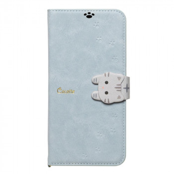 Style Natural GooglePixel10a専用手帳型ケース ブルー グレー GP10a-COT09