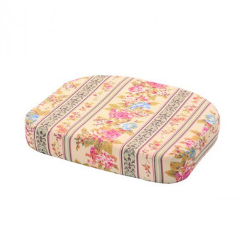 ラタンチェア用 座面クッション ベージュ花 CU710J