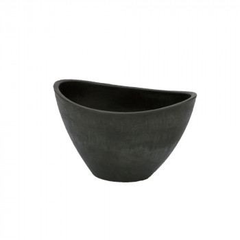 大橋新治商店 バルカ 植木鉢 プラスチックポット 16cm ブラック 57-3566