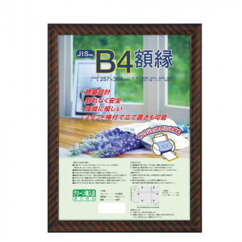 ナカバヤシ 樹脂製賞状額 金ラック B4 フ-KWP-16/V