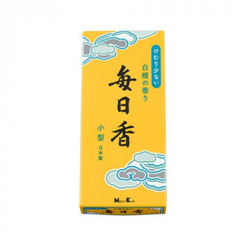 日本香堂 毎日香 けむり少ない 小型 80g 10901