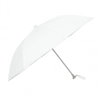 サエラ PL250(2.0) +TIC HYBRID プラスチック ハイブリッド 晴雨兼用傘 50cm ライトグレー
