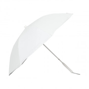 サエラ PL120 +TIC HYBRID プラスチック ハイブリッド 晴雨兼用傘 60cm ライトグレー