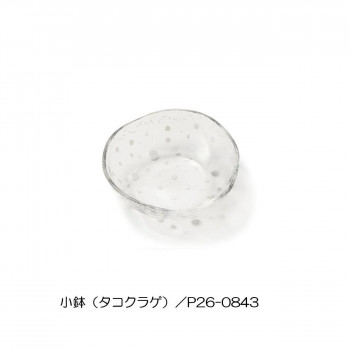 セトクラフト くらげのガラスプレート 小鉢 タコクラゲ P26-0843
