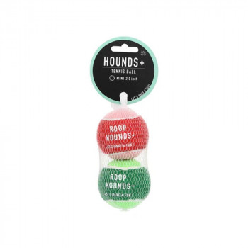 ROOP ループ 犬用おもちゃ ハウンズプラス HOUNDS+ テニスボールmini(2個セット)