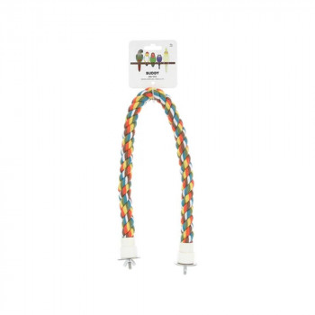 ROOP ループ 鳥用おもちゃ バディ BUDDY コットンロープ パーチ M