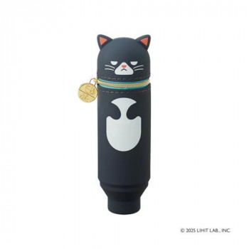 LIHIT LAB.(リヒトラブ) 喫茶プニラボ スタンドペンケース mini ブチ ペン約8本 A8811-1
