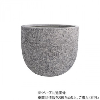 グリーンポット 植木鉢 ブラックス ラウンド アンティークグレー 45cm EB-BA0145AG