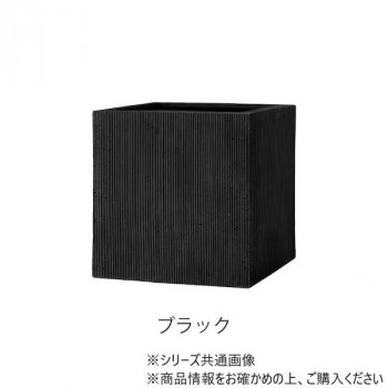 グリーンポット 植木鉢 エンバス キューブ ブラック 40cm EB-ES4040BK