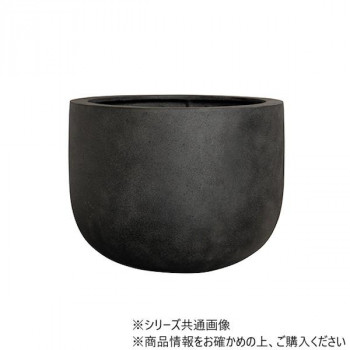 グリーンポット 植木鉢 プラスター Uポット ブラック 55cm EB-PT0255BK