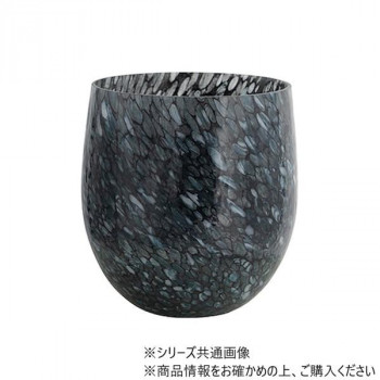 グリーンポット 植木鉢 メルト エッグ ブラック 11cm SV-00211BK