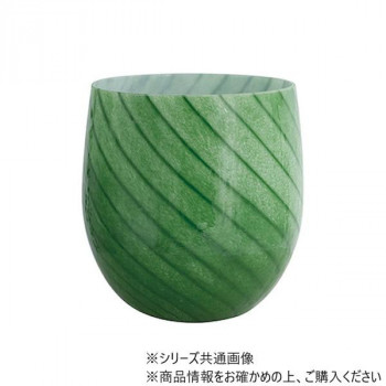 グリーンポット 植木鉢 メルト エッグ グリーン 19cm SV-00219GN