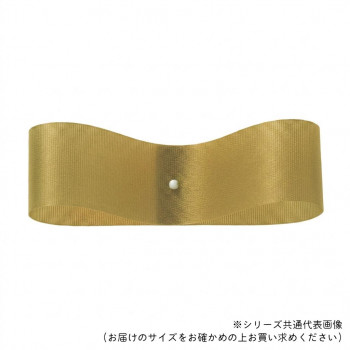東京リボン 08220  サテンフラリスト 22mm×92m カーキグリーン