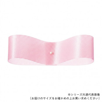 東京リボン 08220  サテンフラリスト 22mm×92m シェルピンク