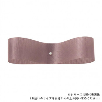 東京リボン 08220  サテンフラリスト 22mm×92m ワームグレイ
