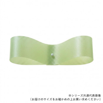 東京リボン 08220  サテンフラリスト 22mm×92m ペールミント