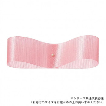 東京リボン 08330  サテンフラリスト 33mm×92m キャンディピンク