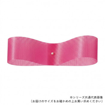東京リボン 08330  サテンフラリスト 33mm×92m ローズピンク