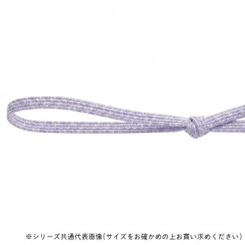 東京リボン 40983  GR和染めゴム 約4mm×約47m  6 ふじいろ