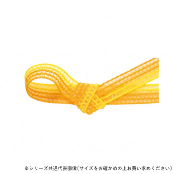 東京リボン 40985  GRレーシアツートン 約8mm×約19m 6 レモン/オレンジ