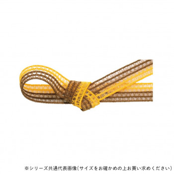 東京リボン 40986  GRレーシアツートン 約12mm×約19m 14オレンジ/シナモン