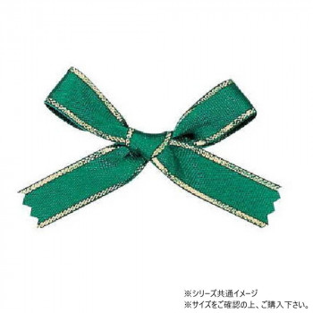 青山　リボン　ワンタッチリボン エルプラザタイドボウ 両面テープ付 13mm幅×100個入  7434-10