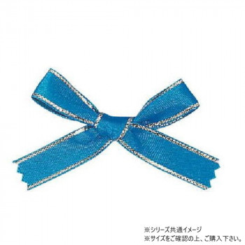 青山　リボン　ワンタッチリボン エルプラザタイドボウ 両面テープ付 13mm幅×100個入  7434-22