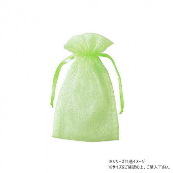 青山　ナイロン製カラーポーチ オーガンジーポーチ(長方形17cm×12.5cm×10枚入り)7387-28