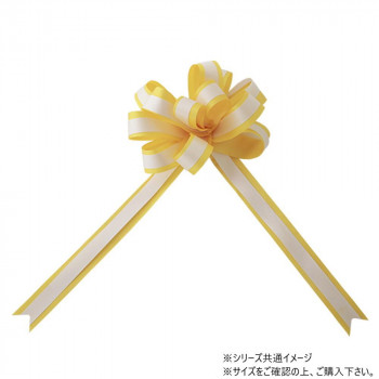 青山　リボン　ワンタッチリボン カスタムダブルループボウ 22mm幅×25枚入  2356-01