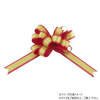 青山　リボン　ワンタッチリボン カスタムダブルループボウ 22mm幅×25枚入  2356-15