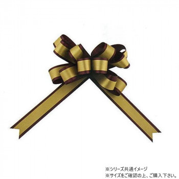 青山　リボン　ワンタッチリボン カスタムダブルループボウ 22mm幅×25枚入  2356-81