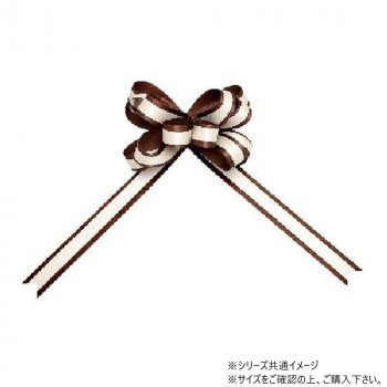 青山　リボン　ワンタッチリボン カスタムダブルループボウ 22mm幅×25枚入  2356-88