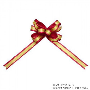 青山　リボン　ワンタッチリボン カスタムダブルループボウ 22mm幅×25枚入  2356-96