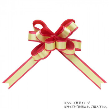 青山　リボン　ワンタッチリボン カスタムダブルループボウ 33mm幅×25枚入  2357-15